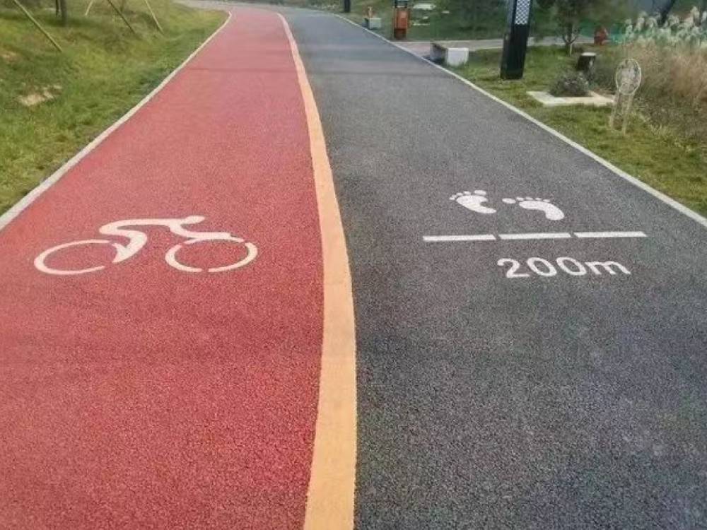 彩色混凝土路面是怎么做的？